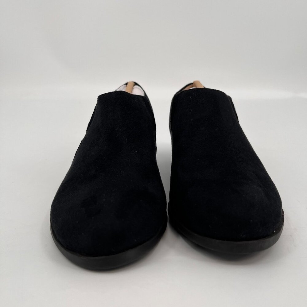 LifeStride Abilene Ankle Bootie Black Size 7M Fabric Upper Block Heel Slip On - Picture 3 of 13